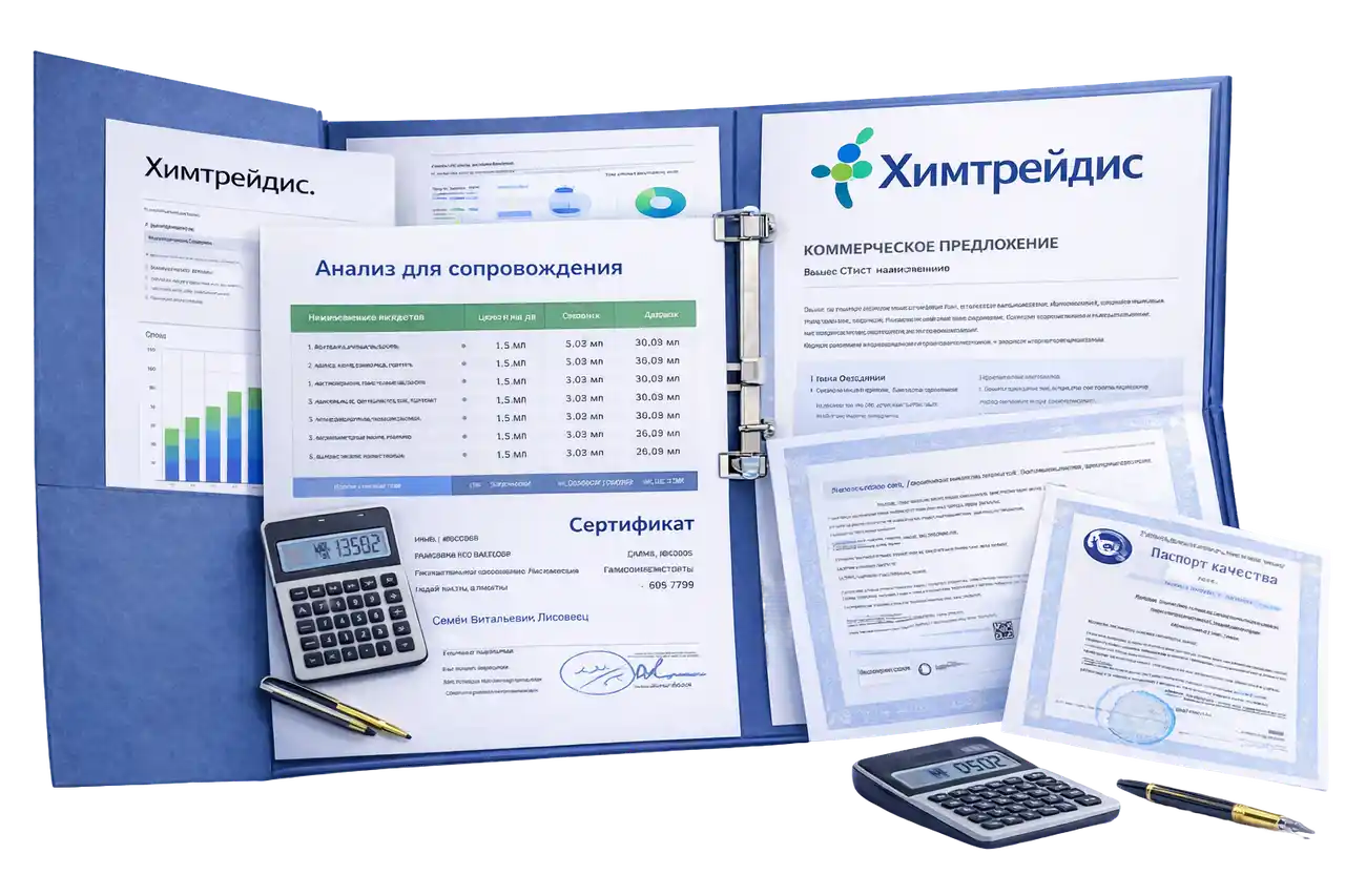 Коммерческое предложение Химтрейдис для поставки промышленной химии
